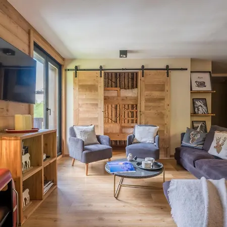 아파트 Stunning Flat With Mont Blanc's View And Balconies *